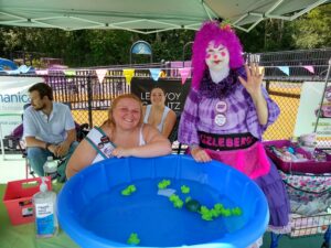 Pick a Frog Ms. Wheelchair PA 2020 With Dazzle Berry